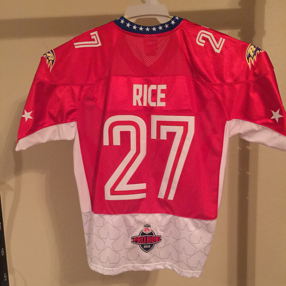 Ray Rice NFL OnField Reebok Pro Bowl #27 Jersey - Picture 2 of 8